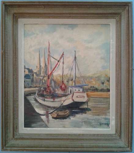 Tableau quimper signé youen - tableau,