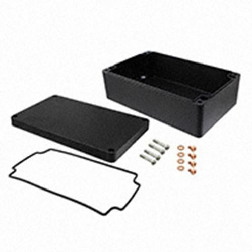 Boite alu noir 6 3 - boite, 6,3"w