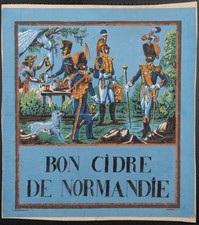 AFFICHE POSTER CIDRE NORMANDIE