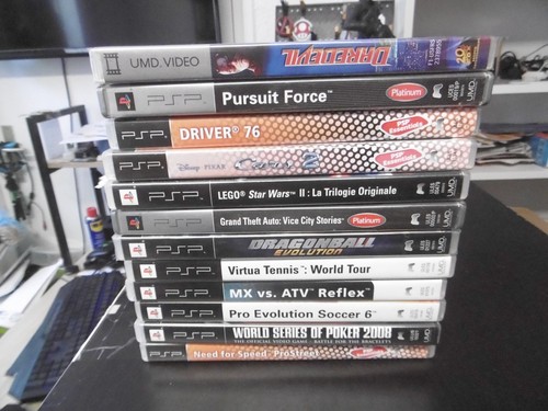 Lot jeux videos sony psp - sony,