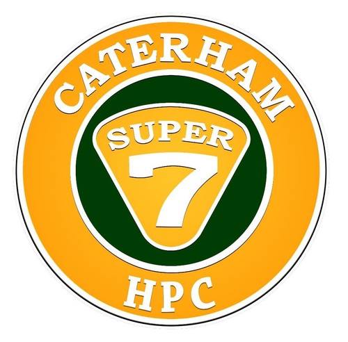 Caterham super hpc sticker - hpc,