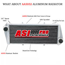 Aluminium Radiateur Pour