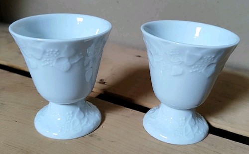 Tasses porcelaine lierre - porcelaine,