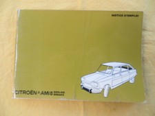 CITROËN AMI 8 - berline & breaks - notice d'emploi - 1976