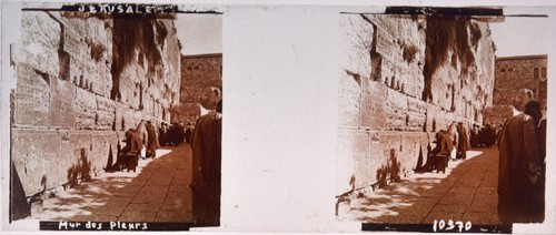 Jérusalem mur des - le,