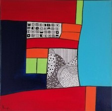 Tableau, peinture, toile