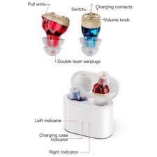 Appareils auditifs rechargeables disponibles en diff��rentes couleurs pour conve