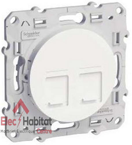 Prise double rj45 - prise,