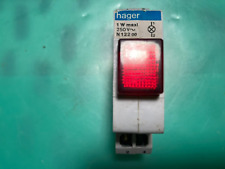 Hager Voyant modulaire 1W ROUGE  230v N122 00