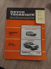 Revue Technique PEUGEOT 604 504 V6 COUPE CABRIOLET V6 SL 2.7
