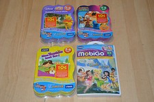 lot 4 jeux V-SMILE  : Winnie, fées, Toutou, Monstres vs Alien -  NEUFS/ vsmile