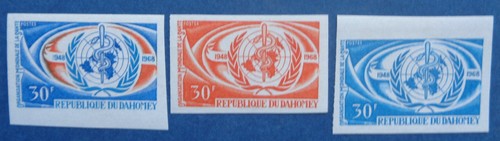 Dahomey essais couleur non - de,