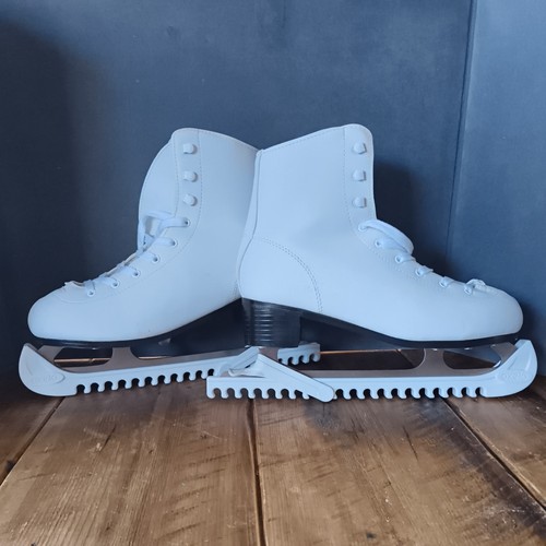 Oxelo white ice skating figure - oxelo, skating/figure