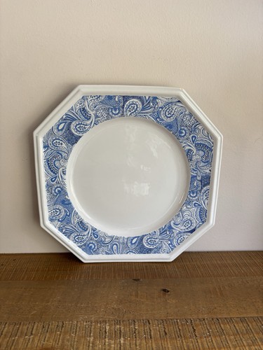 Grande assiette plat octogonal - grande,