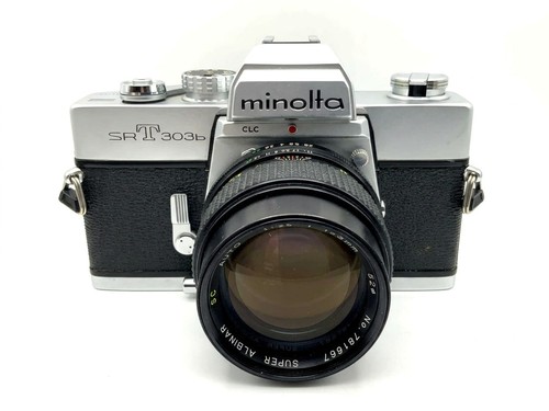 Minolta srt 303b silber - srt, bon