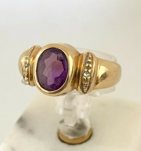 Magnifique bague jaune - en, or