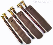 3 Professionnel Arménien DOUDOUK Duduk 6 Reed 3 Cases bois d'abricotier NEUF PRO