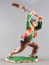 Reamsa - Far-West - Cow-Boys - Piéton Frappant avec Carabine N° 61