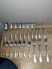 Lot 19 Couverts Argenterie SFAM En Métal Alliages Blanc 3 Poinçons