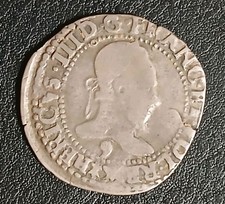 Monnaie Argent Henri III Quart