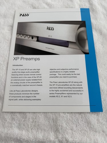 Pass labs 20 - pass, 10