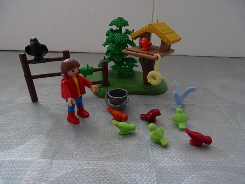 Playmobil oiseaux enfant nid - playmobil, oiseaux,