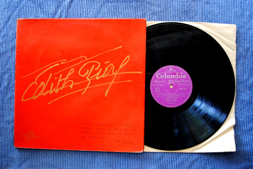 Edith piaf columbia qpx - /, lp