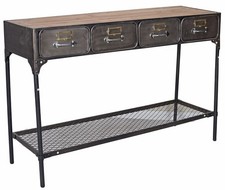 Table Vintage Console Buffet Meuble D'Appoint