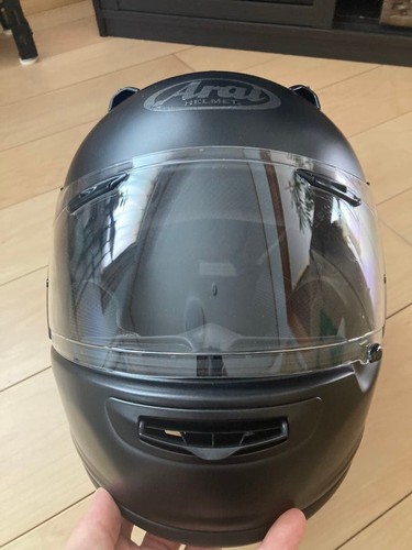 Arai full face helmet - face, matte