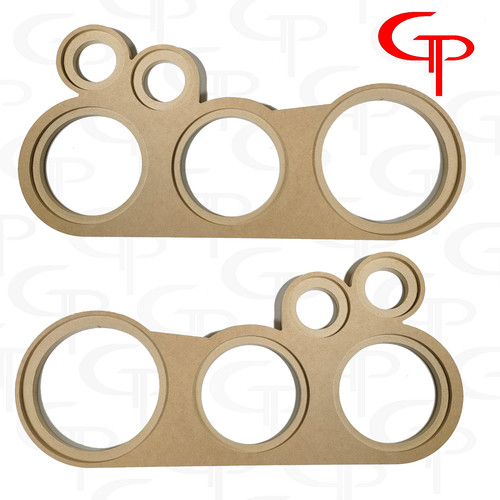 Flush mount two 6 5 - 8", +