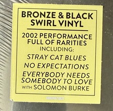 THE ROLLING STONES Rare Triple Bronze & Black Vinyl LIVE AT THE WILTERN 2002
