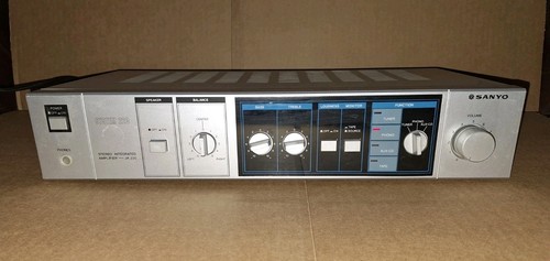 Tested sanyo 220 stereo - tested!,