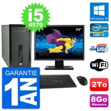 PC Tour HP 400 G1 Ecran 19"