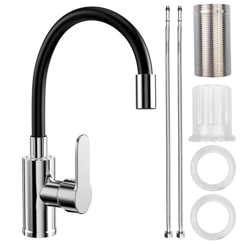 Robinet cuisine noir mitigeur - cuisine,