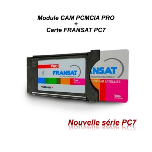 Module cam pcmcia pro - +, carte