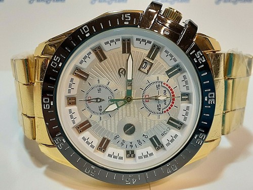 Mens gold stainless steel - mens, band