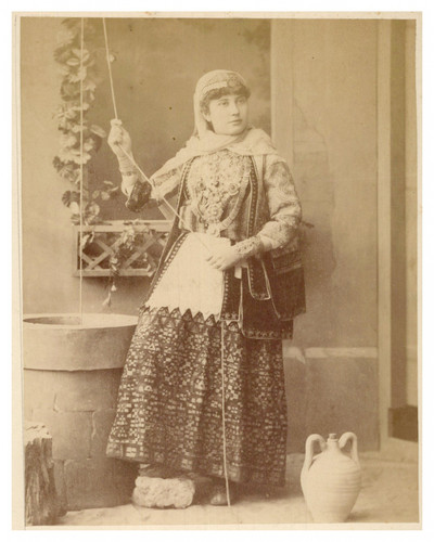Grèce jeune femme - grèce,,