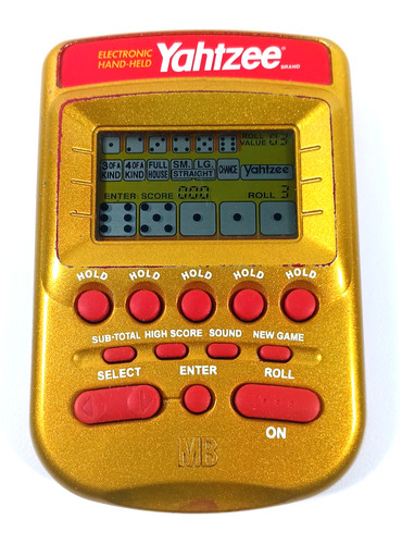 Vintage 2002 yahtzee handheld - vintage,