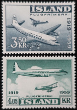 TIMBRES d' ISLANDE - POSTE