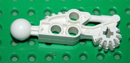 Lego white bionicle - lego, toa
