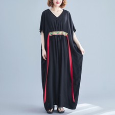 Femme en Vrac Robe Maxi Longue