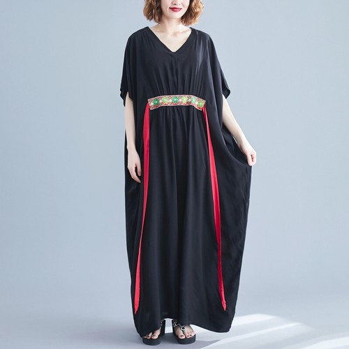 Femme vrac robe maxi longue - en,
