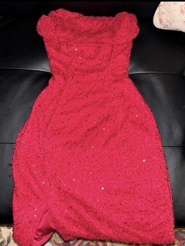 Polly red rhinestone - oh,