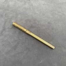 Stylo Bille DUNHILL Roller Ancien  Dress Argent Massif Grain d'Orge