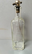 PETROLE HAHN ALCOOL 35° - BOUTEILLE FLACON ANCIEN – LOTION CAPILLAIRE CHEVEUX  