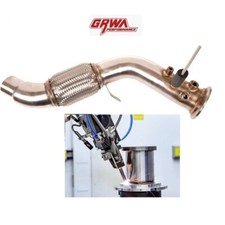 Downpipe BMW 3.0d série 3 E90 E91 E92 moteur M57N2 325d 330d 197cv 211cv 231cv