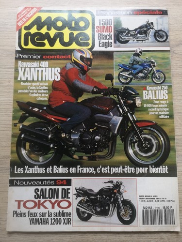Moto revue 11 1993 - revue, du