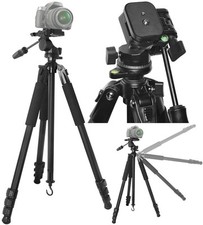 Professional 80" True Heavy Duty Tripod With Case For Nikon D70 D70s D800 F6