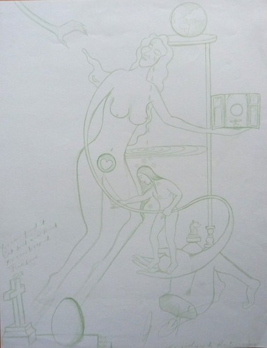 Composition surrealiste la - a,