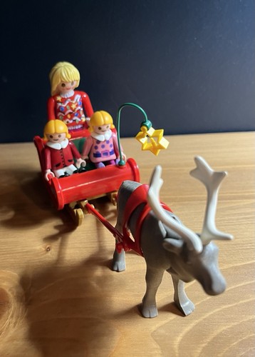 Playmobil noël traîneau - playmobil, *